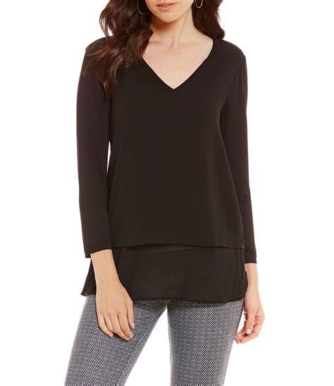 michael michael kors sherlene ruffle detail knit top womens|Michael michael kors v neck ruffle top + FREE SHIPPING.